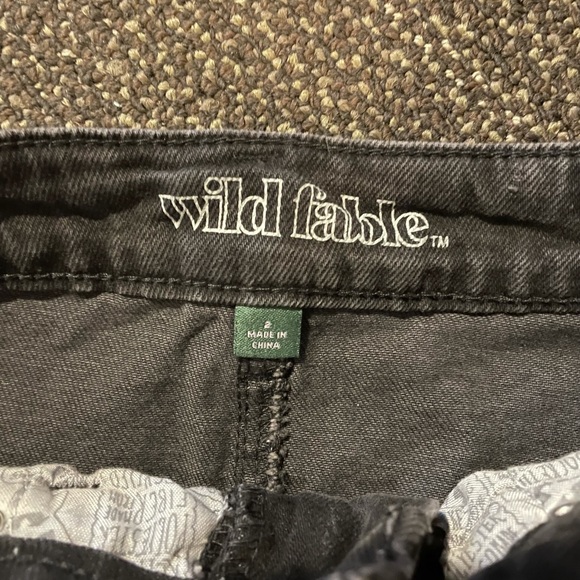 Wild Fable Black Denim Skirt - Picture 3 of 3